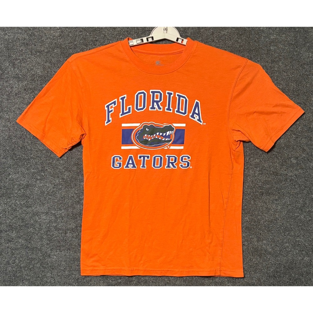 Colosseum Mens M T-Shirt Orange Florida Gators NCAA Graphic‎ Tee
